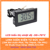 Đồng hồ đo nhiệt độ LCD FY-10