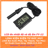 FY-12 FY12 MẠCH LCD ĐO VÀ HIỂN THỊ NHIỆT ĐỘ ĐỘ ẨM