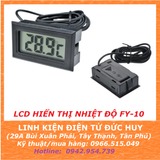 Đồng hồ đo nhiệt độ LCD FY-10