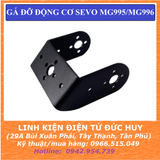 GÁ SERVO MG996R CHỮ U 45° HỢP KIM NHÔM