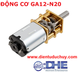 Động cơ GA12 N20, tốc độ 150 rpm, 12VDC