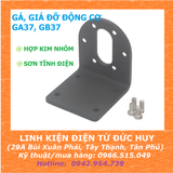 GÁ, GIÁ ĐỠ ĐỘNG CƠ GA37, GB37, HỢP KIM NHÔM, SƠN TĨNH ĐIỆN