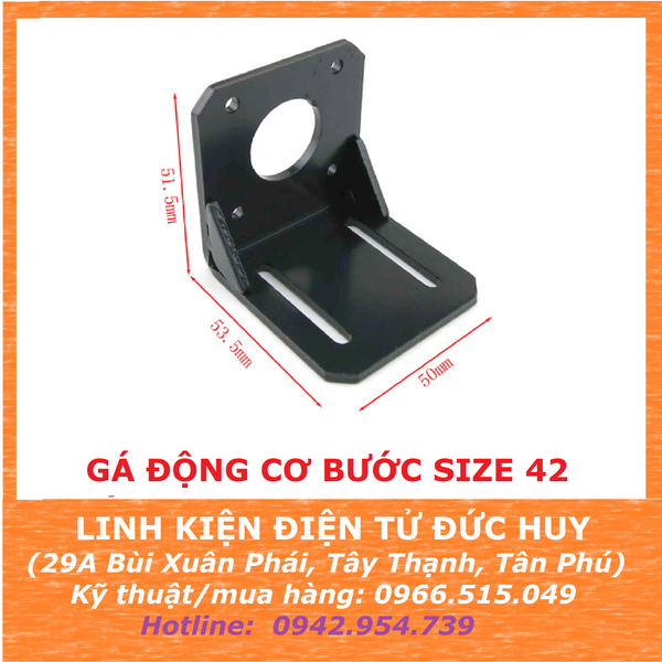 GIÁ ĐỠ, GÁ ĐỠ, ĐẾ ĐỠ ĐỘNG CƠ BƯỚC SIZE 42/SIZE 57