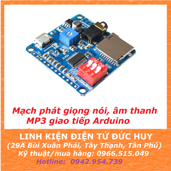 Mạch phát giọng nói, âm thanh, nhạc Mp3 DYSV5W