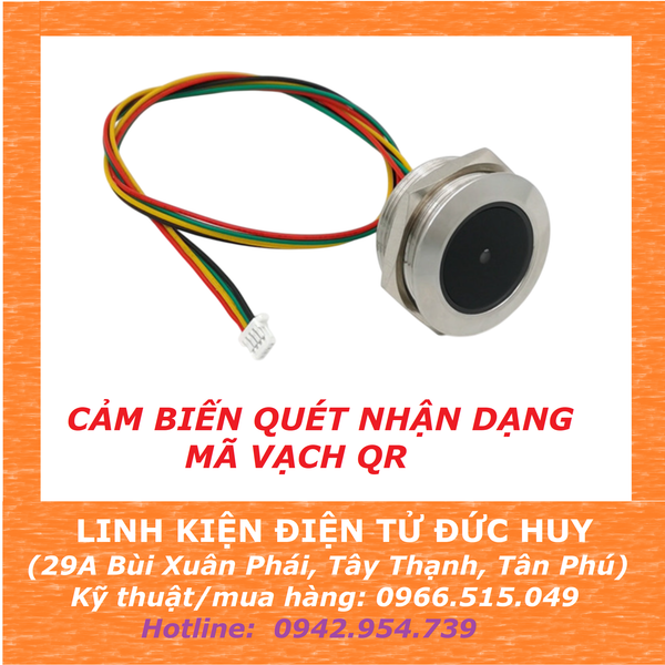 GM60 module barcode reader quét mã vạch QR  (nhận dạng được mã 1D và 2D)