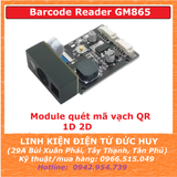 GM865 Module Barcode reader quét mã vạch QR 1D 2D (tương thích với loại GM65)