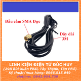 ĂNGTEN KHUẾCH ĐẠI SÓNG ĐỊNH VỊ GPS 38dbi, ĐẦU CẮM SMA ĐỰC 1575 MHZ