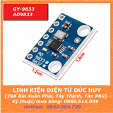 GY AD9833 Module tạo sóng SINE/Vuông/Tam giác