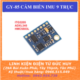 GY-85 IMU CẢM BIẾN 9 TRỤC ITG3205+ADXL345+HMC5883L (ĐÃ HÀN CHÂN)