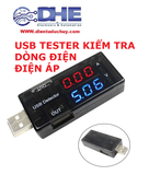 USB TEST KIỂM TRA ĐIỆN ÁP, DÒNG ĐIỆN XẢ PIN USB V1.0