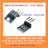 HẠ ÁP AMS1117 3.3VDC 800mA