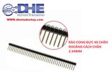 Hàng rào đực cong đơn 40 chân, 2.54mm