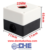 HỘP CHỨA NÚT NHẤN 22MM, 25MM