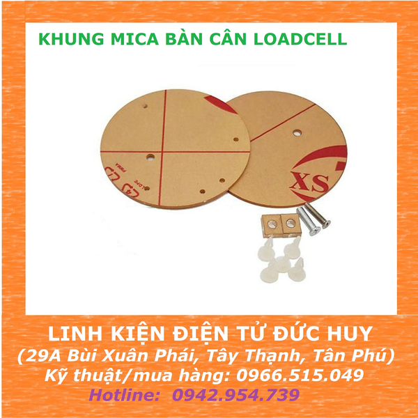 KHUNG MICA BÀN CÂN LOADCELL