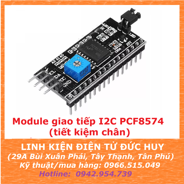 Mạch module I2C PCF8574T (mở rộng chân)