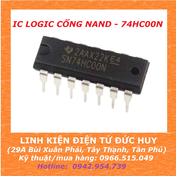 74HC00N (Logic cổng NAND )