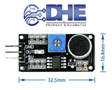 CẢM BIẾN CƯỜNG ĐỘ ÂM THANH BOARD ĐEN, LOẠI TỐT