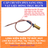 Dây nối dài đầu SMA 15CM, CÁP ĐỒNG TRỤC RG178