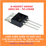 IRF840 - N MOSFET 500V 8A, TO-220AB