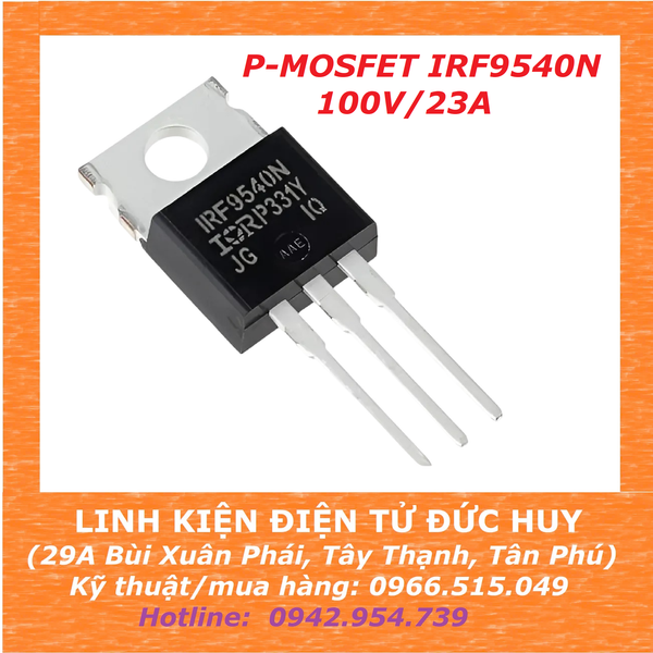 IRF9540N P-MOSFET 100V 23A