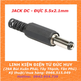 Jack nguồn DC - Đực - 5.5*2.1mm