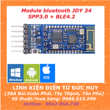 JDY 34 mạch bluetooth SPP3.0 + BLE4.2