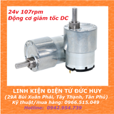 JGB37 520 ĐỘNG CƠ GIẢM TỐC 24VDC 107 RPM
