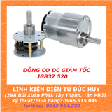 JGB37 520 ĐỘNG CƠ GIẢM TỐC 24VDC 107 RPM
