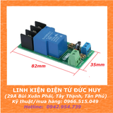 MẠCH TẠO TRỄ TIMER TỪ 0~60 PHÚT 12VDC JK01 30A, TẢI 30A