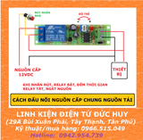 JK02 MẠCH TẠO TRỄ 12VDC 0 - 60s, TIMER OFF