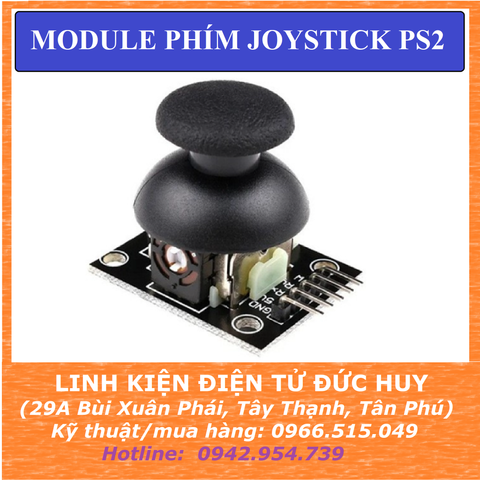 MẠCH JOYSTICK PS2 V1.0 DÀNH CHO ARDUINO ( LOẠI 5 CHÂN )