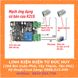 Combo cảm biến vân tay R502A và mạch giải mã K215
