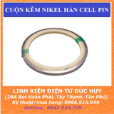 KẼM NIKEN HÀN CELL PIN 18650, LOẠI RỘNG 10mm DÀY 0.15mm