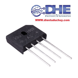 DIODE CẦU CHỈNH LƯU 10A - KBU1010 - 10A, 1000V, DIP 4 (4 CHÂN THẲNG HÀNG)