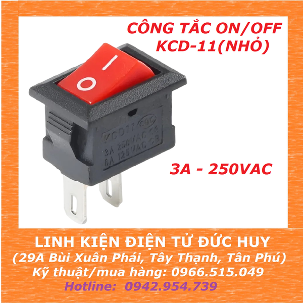 KCD-11 contact ON/OFF 10*15mm