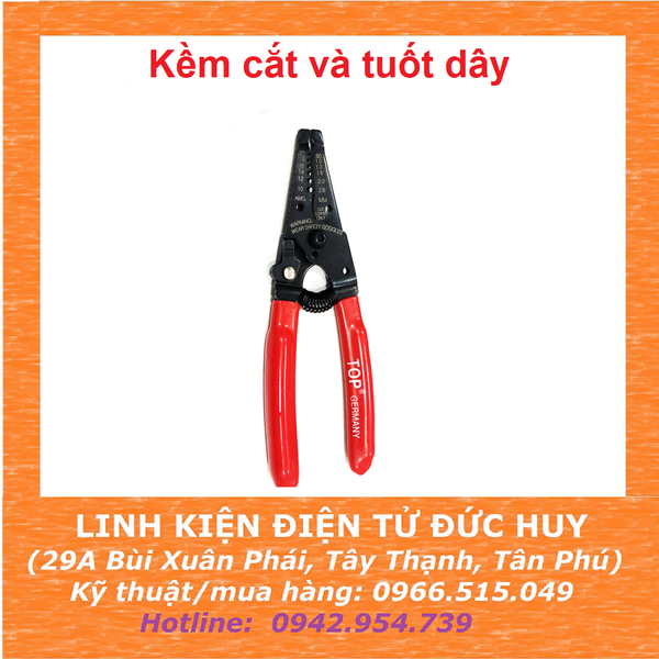 KỀM CẮT VÀ TUỐT DÂY TOP LY-2028PRO - LOẠI TỐT