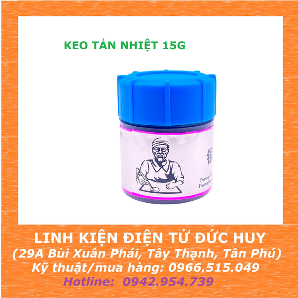 HỦ KEO TẢN NHIỆT 15G