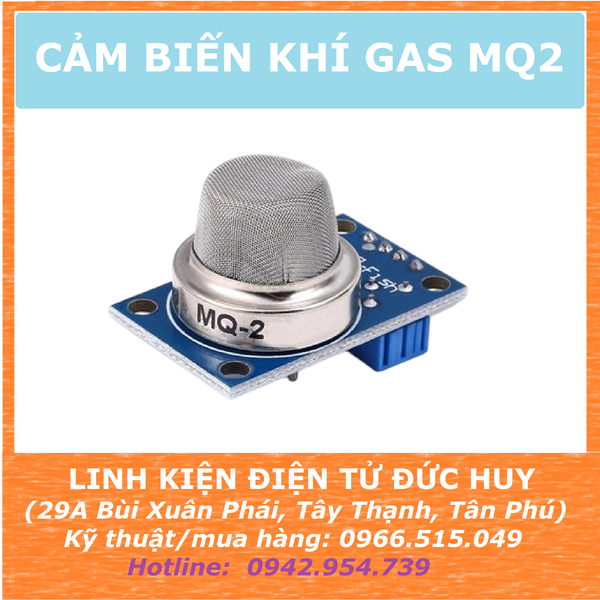 MQ2 Cảm biến khí gas-khói