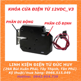 KHÓA CỬA ĐIỆN 12VDC_V3 (SM1373)