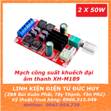 XH M189 TPA3116D2 KHUẾCH ĐẠI ÂM THANH, 2 KÊNH x 50W