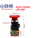 NÚT NHẤN KHẨN CẤP LA38-11ZS (1NO + 1NC), Ø22mm