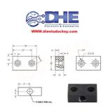 ĐAI ỐC VÍT ME T8, BƯỚC 2mm CHẤT LIỆU NHỰA