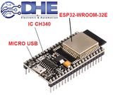 ESP32 DEVKITC V4 WROOM 32E 38P CH340 MICRO USB