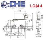 CONTACT HÀNH TRÌNH KW11-5A-250VAC