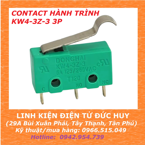 KW4-3Z-3 3P contact hành trình