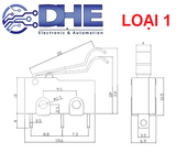 CONTACT HÀNH TRÌNH KW11-5A-250VAC