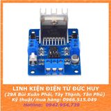 Module driver điều khiển động cơ DC/ Động cơ bước L298N - Xanh dương
