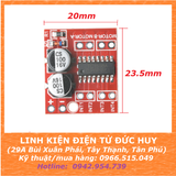 Mạch cầu H điều khiển 2 động cơ DC L298 mini