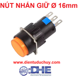 NÚT NHẤN GIỮ 16MM LA16Y-11, Đỏ Vàng Xanh lá
