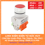 NÚT NHẤN NHẢ LAY37 11BN 22mm (1NO+ 1NC)